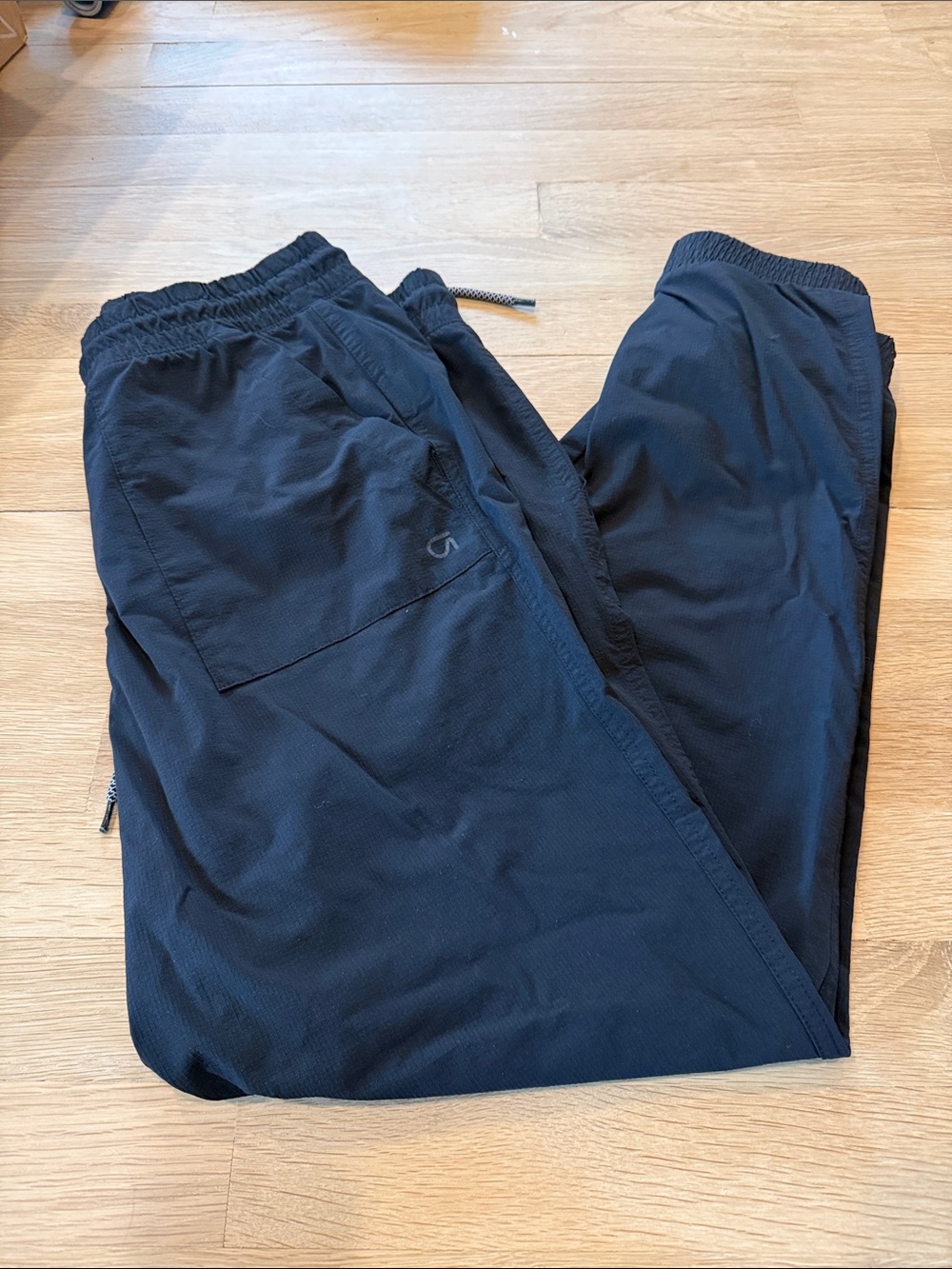 GAP Black Women's Track Pants with Elastic Waist